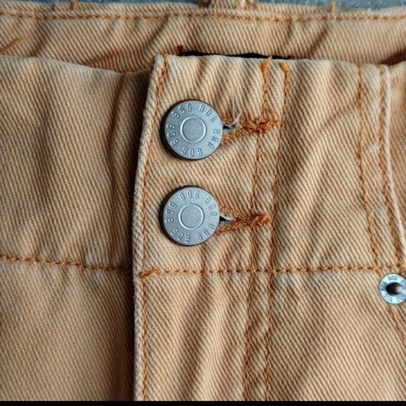 🦋 Urban Outfitters BDG Peach Orange Jeans Size 27 - Picture 2 of 7